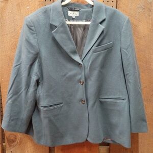 L.L. Bean Women's Classic Blue Blazer Size 20P